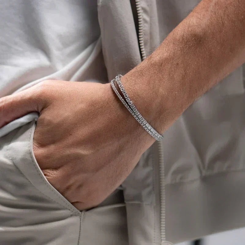 Zarelle White Bangle