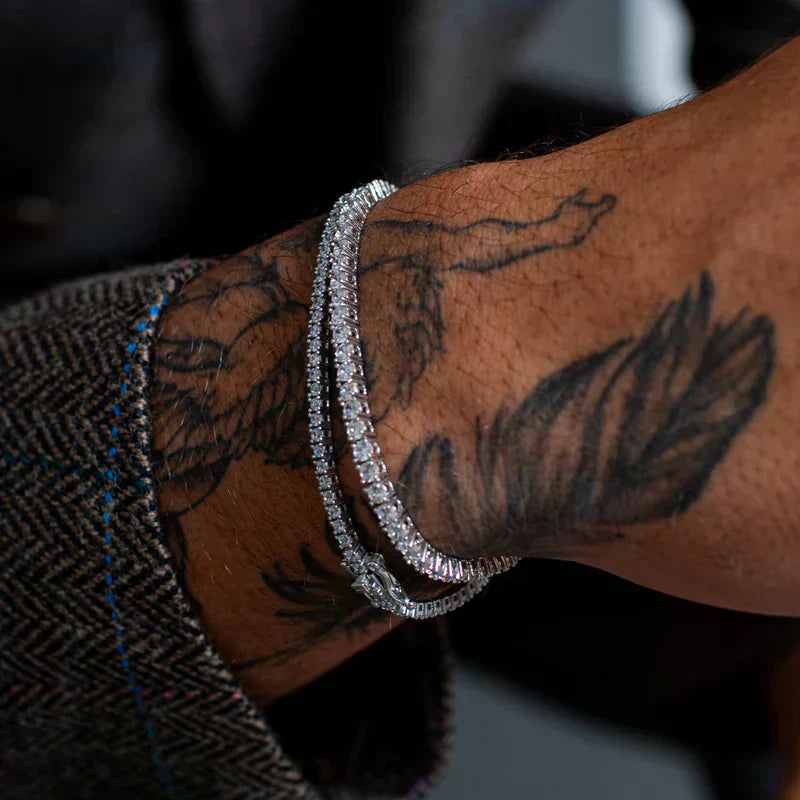 Zarelle White Bangle