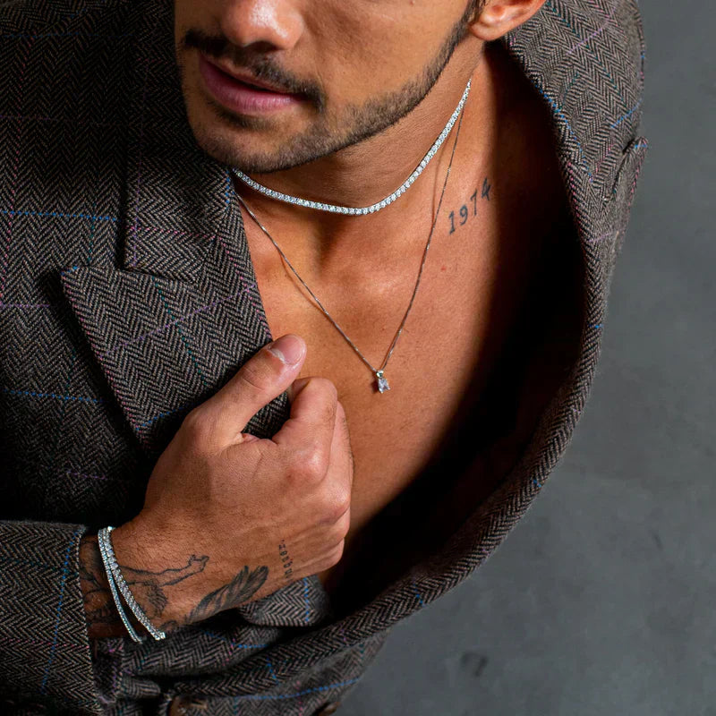 Zarelle White Bangle